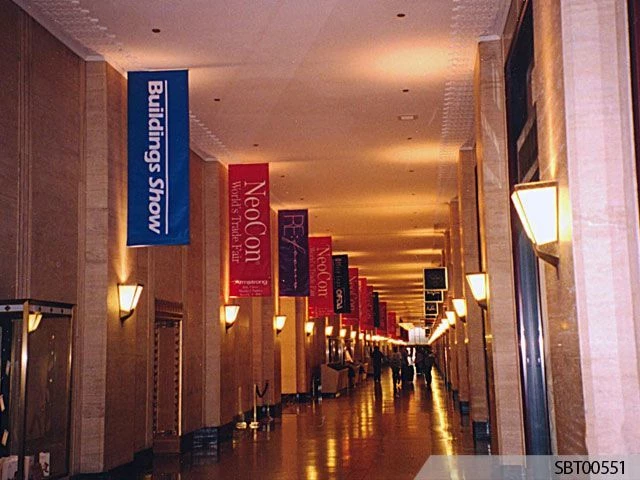 Interior Pole Banner
